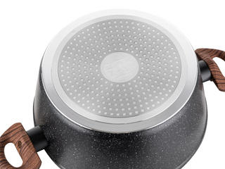 Zestaw garnków aluminiowych Florina Master Black 9el.