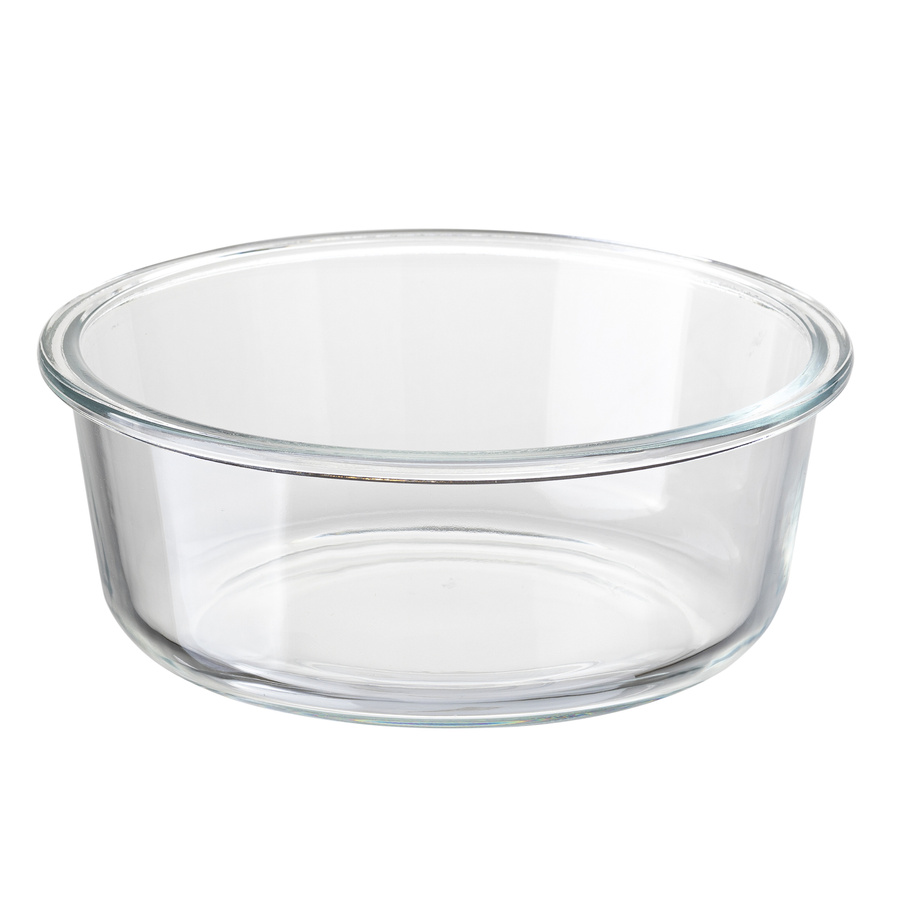 Zestaw szklanych pojemników z bambusową pokrywką Florina Clavato 390 ml; 640 ml; 970 ml; 1300 ml