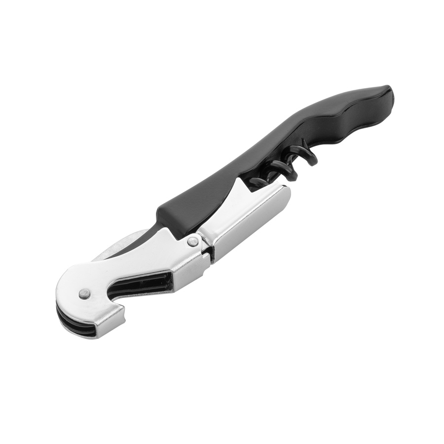 Zestaw korkociąg 3 w 1 i nalewak do wina z zatyczką Florina Black