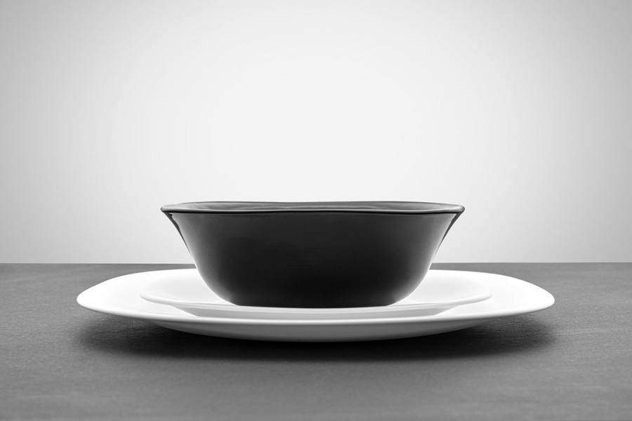 Komplet talerzy obiadowych ze szkła opalowego Florina Velvet 18 elementów