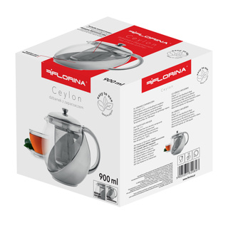 Dzbanek z zaparzaczem Florina Ceylon 900 ml