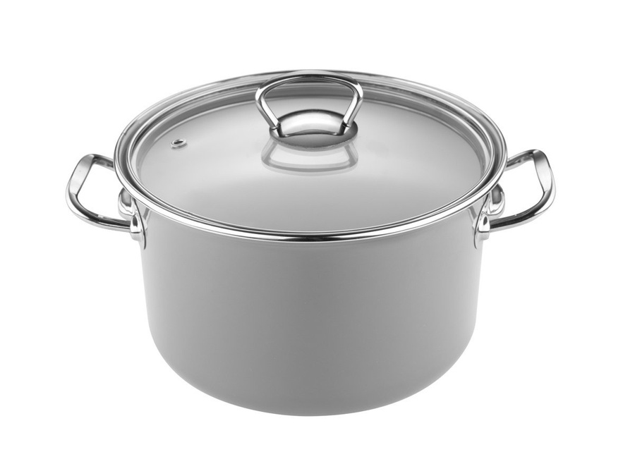 Zestaw garnków emaliowanych Primario 16/18/20/22cm Emalia Pleszew