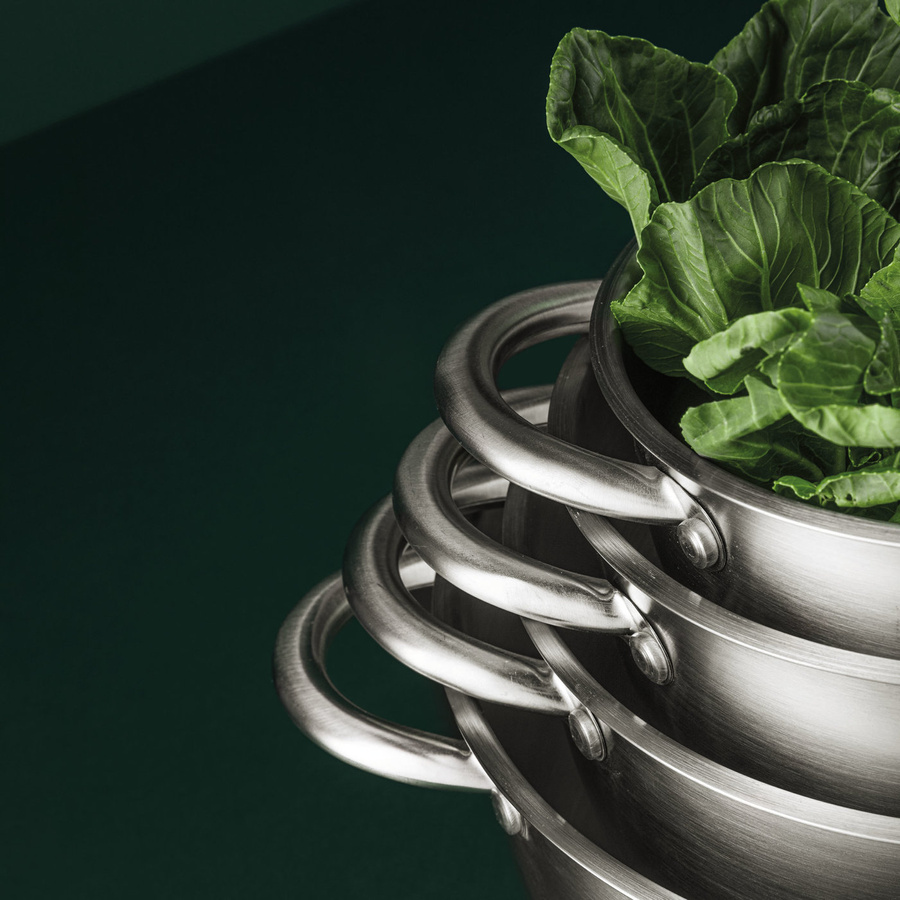 Komplet garnków nierdzewnych Florina Henry by Mateusz Gessler 1,7 l i 2,4 l i 3,3 l i 6 l