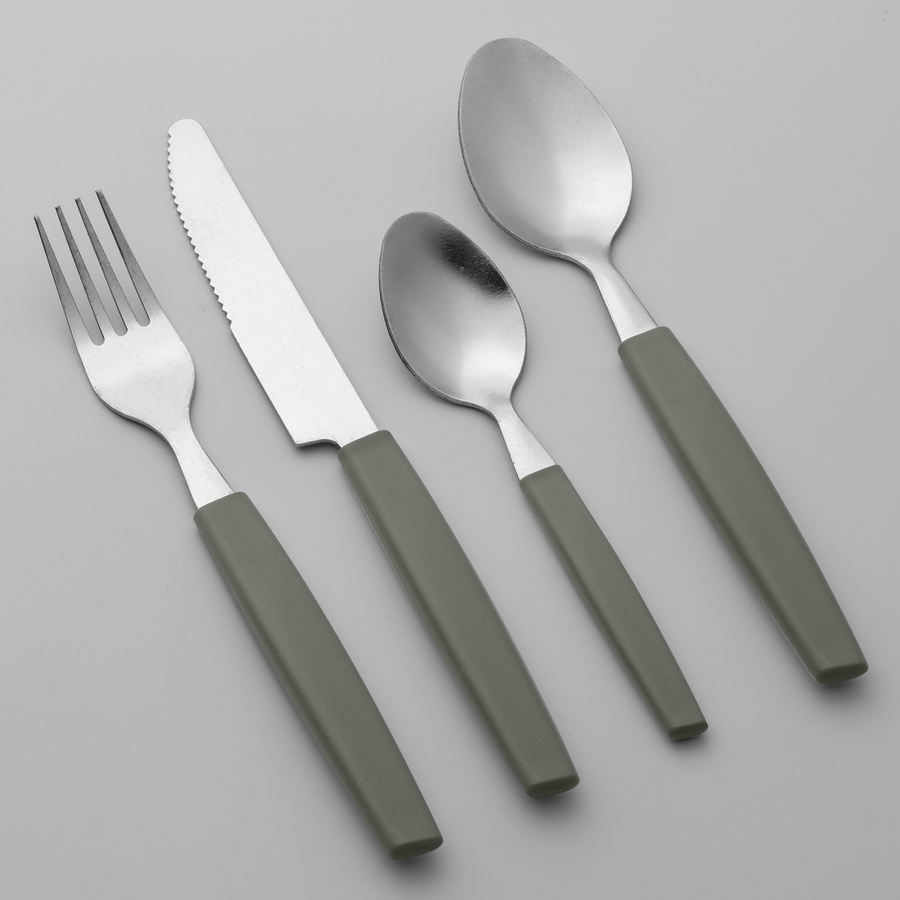 Komplet sztućców Florina Allegra 16 elementów szałwia