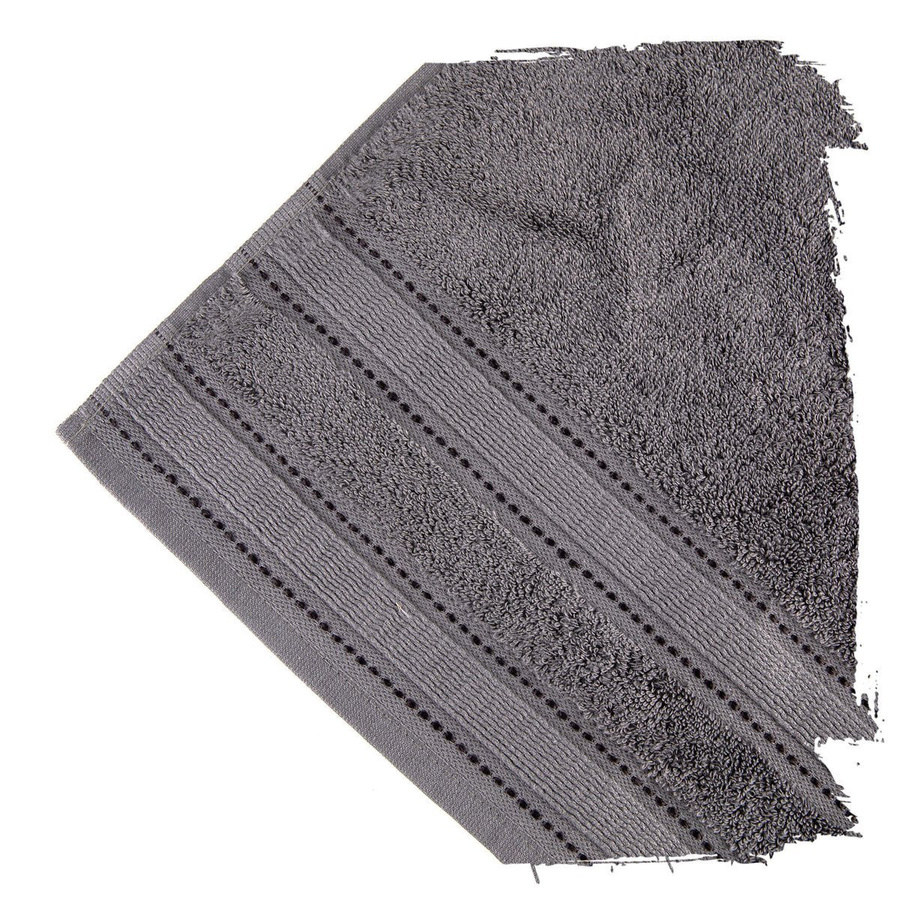 Zestaw Komplet Ręczniki Miss Lucy 3el. grafitowy