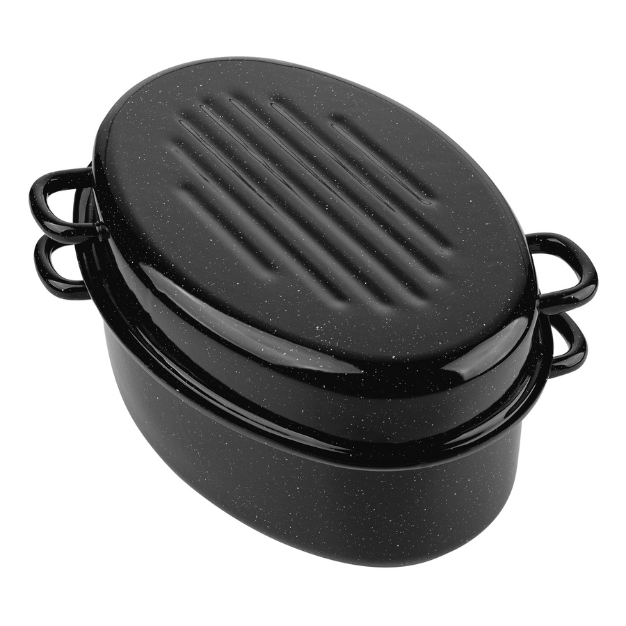 Brytfanna emaliowana gęsiarka na indukcję Emalia Polska Pleszew 7 l