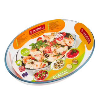 Brytfanna żaroodporna Termisil owalna 1,8 l