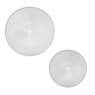 Zestaw 12 talerzy szklanych Florina Rimini