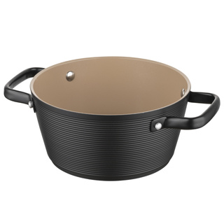 Garnek aluminiowy Carina Black by Mateusz Gessler 20 cm 2,2l 