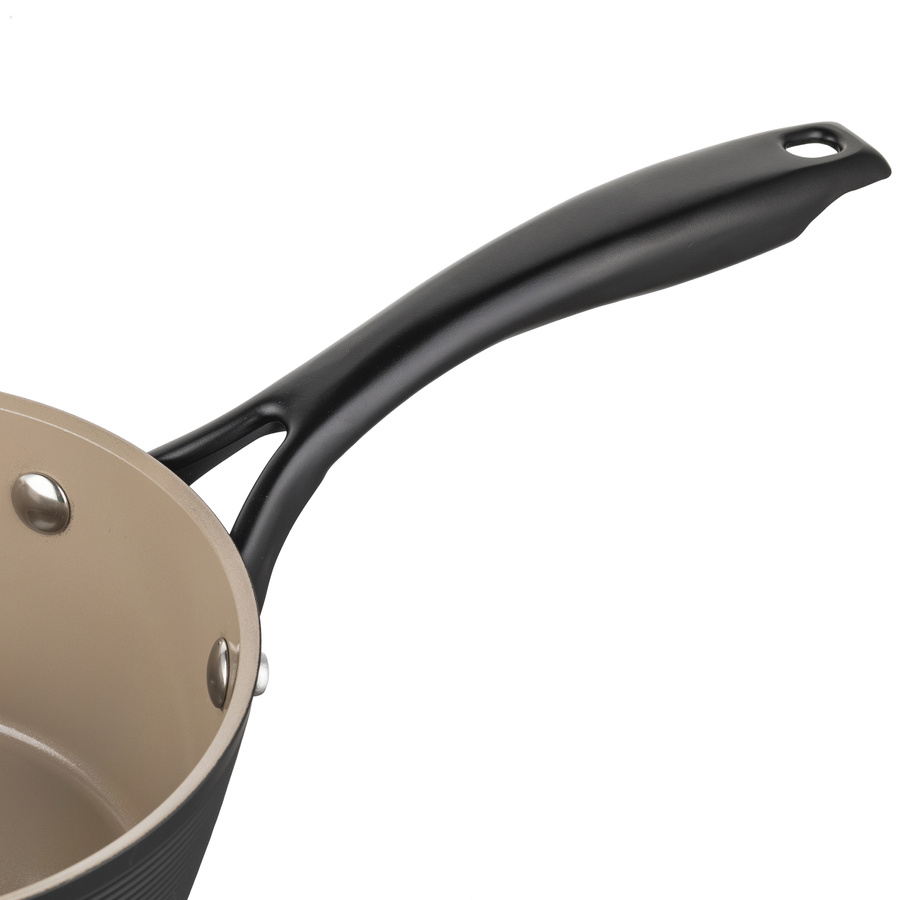 Rondel aluminiowy Carina Black by Mateusz Gessler 16 cm 1l