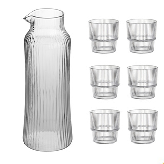 Zestaw karafka Florina Michael 1,1 l + 6 szklanek Baltico 330 ml 