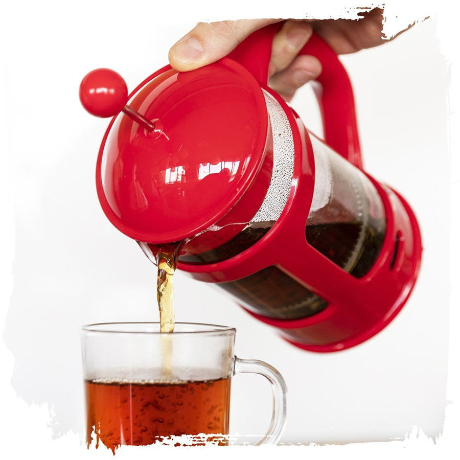 Zaparzacz Florina Big 800 ml czerwony