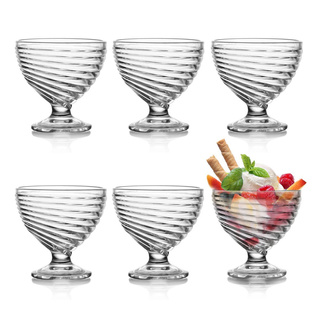 Pucharki do lodów Florina 6 sztuk 285 ml