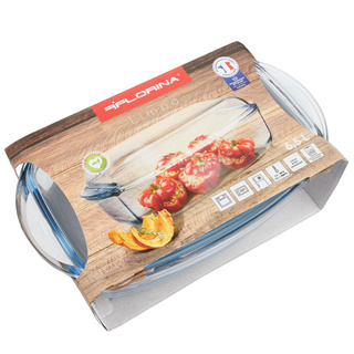 Naczynie żaroodporne do pieczenia z pokrywką Florina Limpo 6,5 l