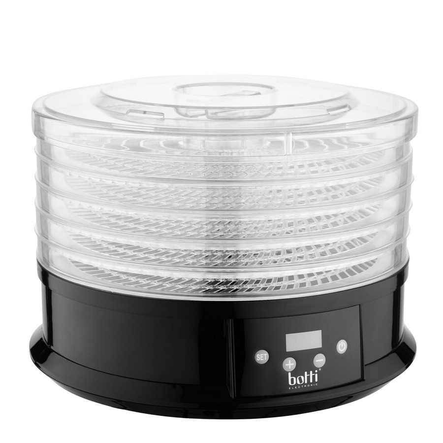 Obrotowa suszarka spożywcza do grzybów, owoców i warzyw Botti Electronic Stella 250 W