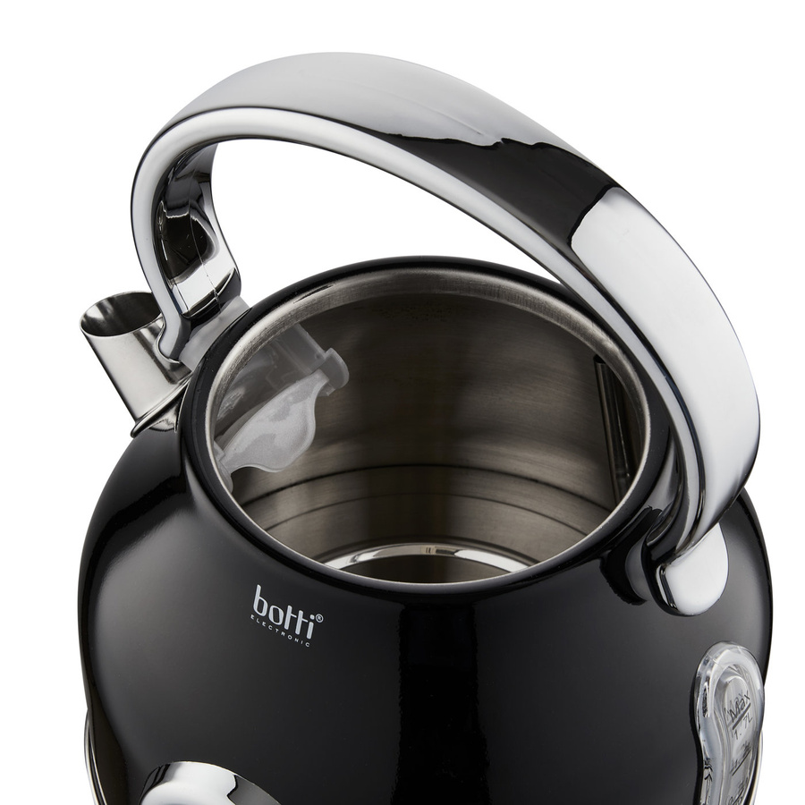 Czajnik elektryczny z termometrem Botti Electronic Royal 1,7 l czarny