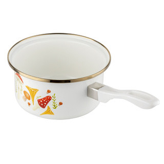 Rondel emaliowany Emalia Polska Pleszew Grzybki 16 cm 1,15 l