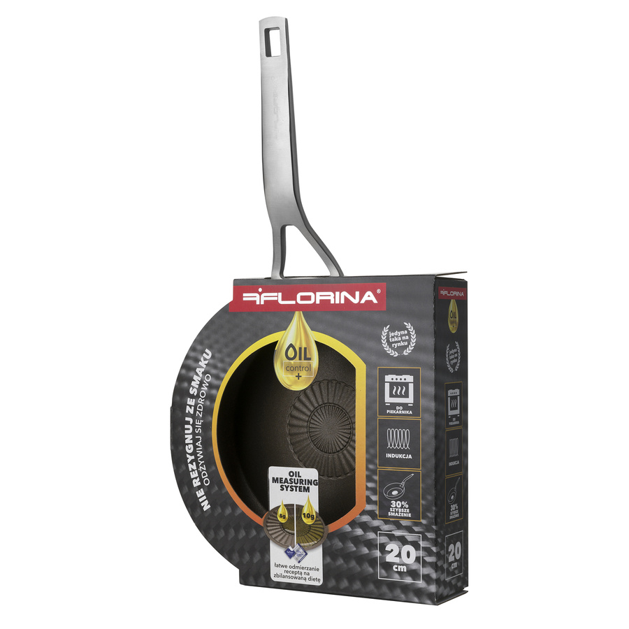 Patelnia z powłoką Teflon™ Florina Oil Control 20 cm