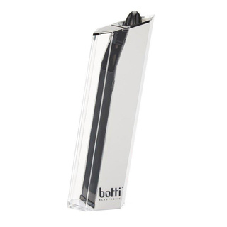 Młynek elektryczny grawitacyjny do mielenia soli lub pieprzu Botti Moler biały