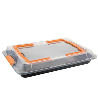 Blacha Florina Likoris z pokrywką 42 x 29 x 4 cm