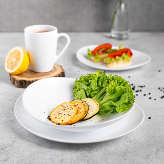 Komplet zestaw serwis obiadowy Prometeo 10el 2osób