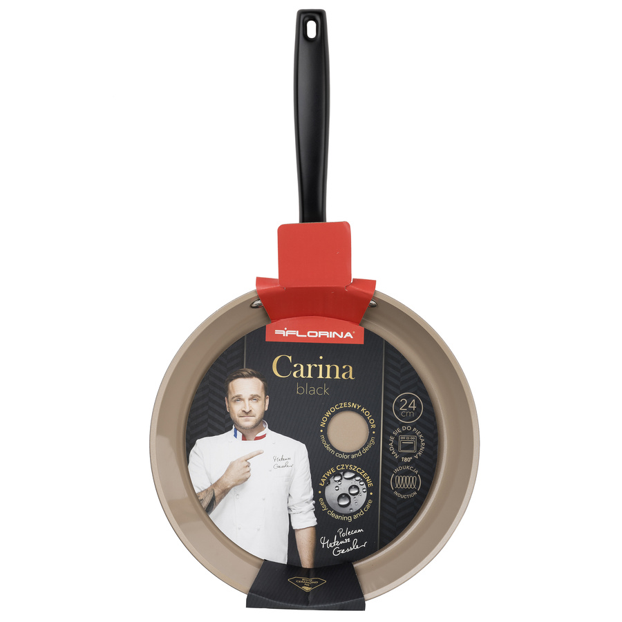 Patelnia aluminiowa Carina Black by Mateusz Gessler 24 cm