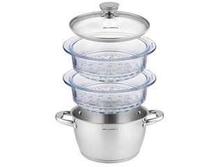 Garnek do gotowania na parze Florina Stima 20 cm 4 elementy