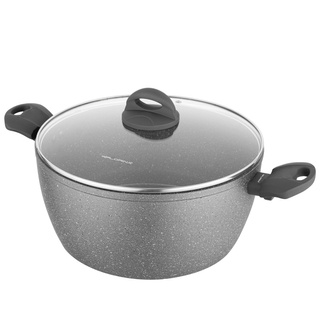 Garnek Florina Lava Stone by Mateusz Gessler 28 cm 7 l szary