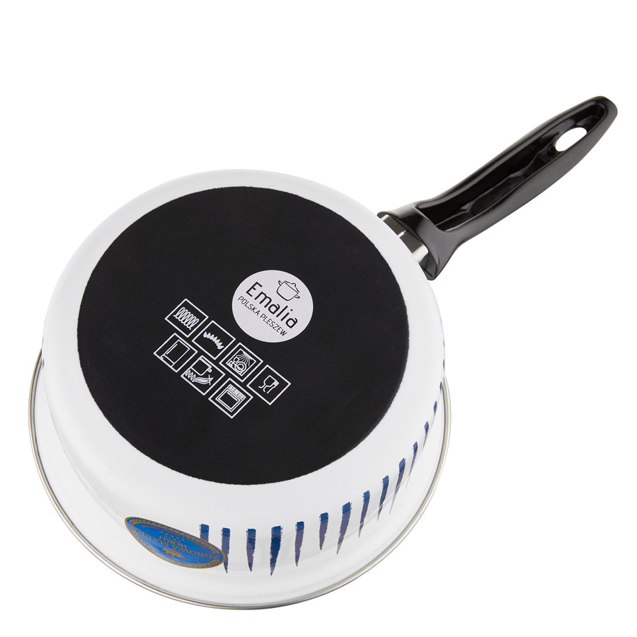 Rondel emaliowany Emalia Polska Pleszew Hamptons 16 cm 1,3 l