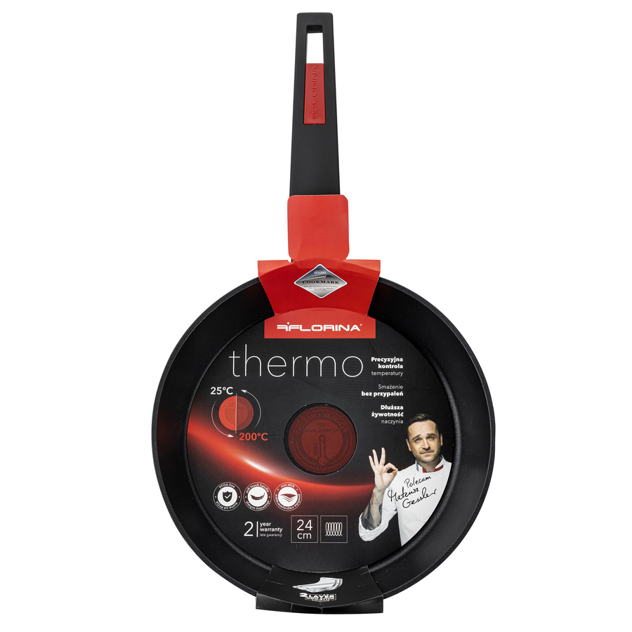 Patelnia Aluminiowa Thermo 24 cm by Mateusz Gessler