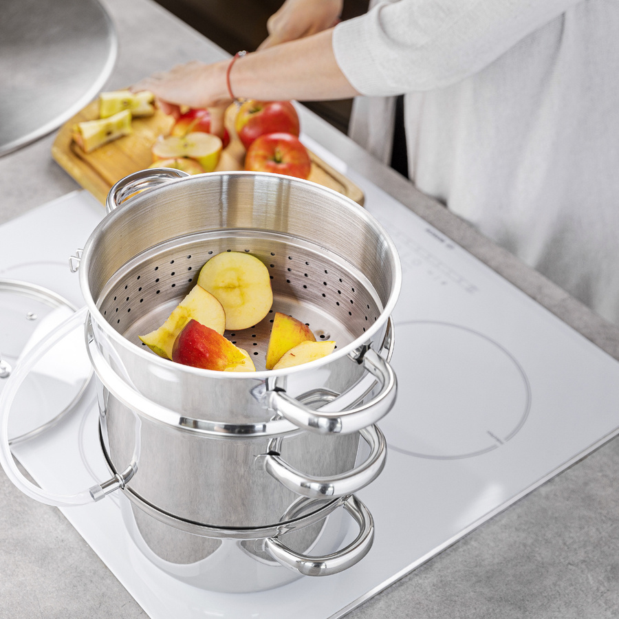 Sokownik na indukcję Florina 7 l z drylownicą