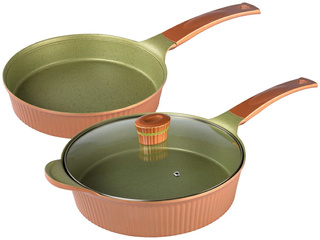 2x PATELNIA FLORINA FOREST 24/28 CM GAZ INDUKCJA