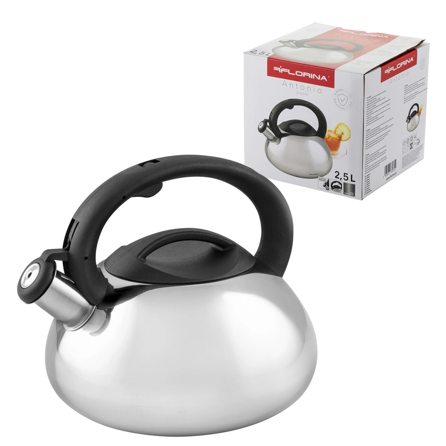 Czajnik nierdzewny Florina Antonio 2,5 l