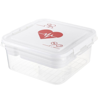 Organizer pojemnik na leki Praktyczna 25 x 26 x 11 cm