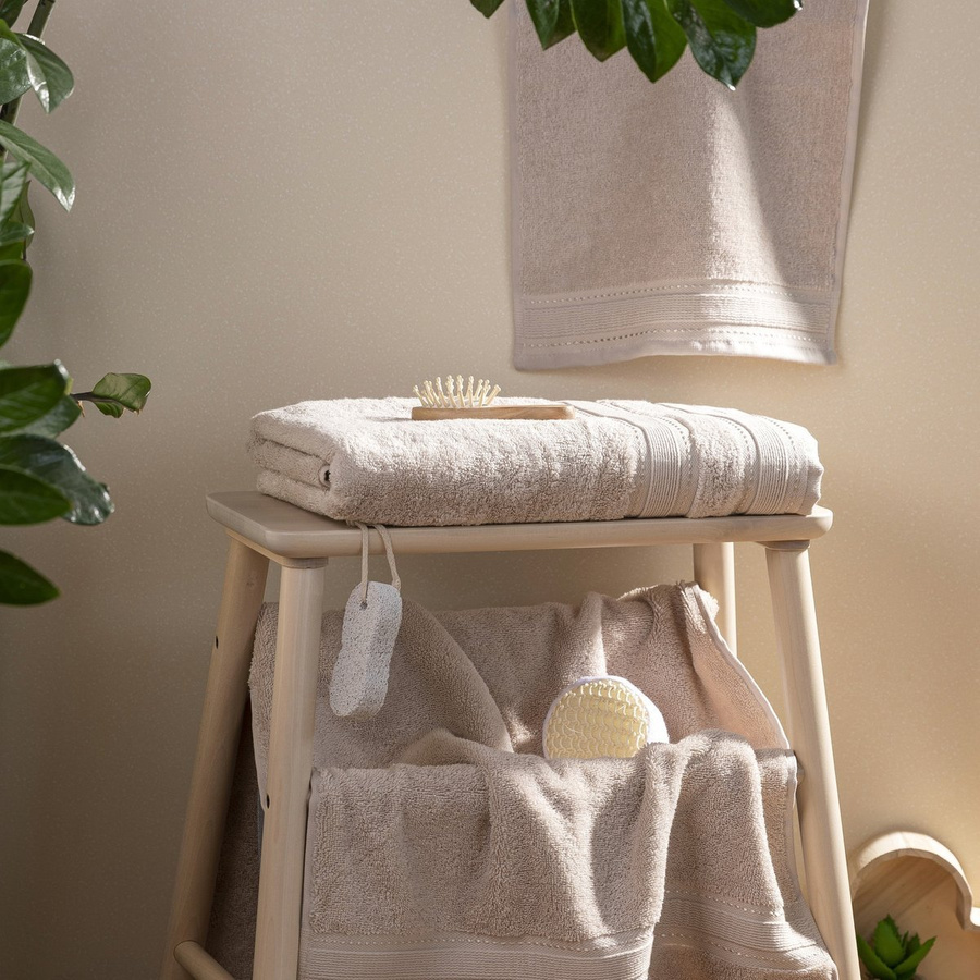 Komplet Ręczniki Miss Lucy 3el. beżowy