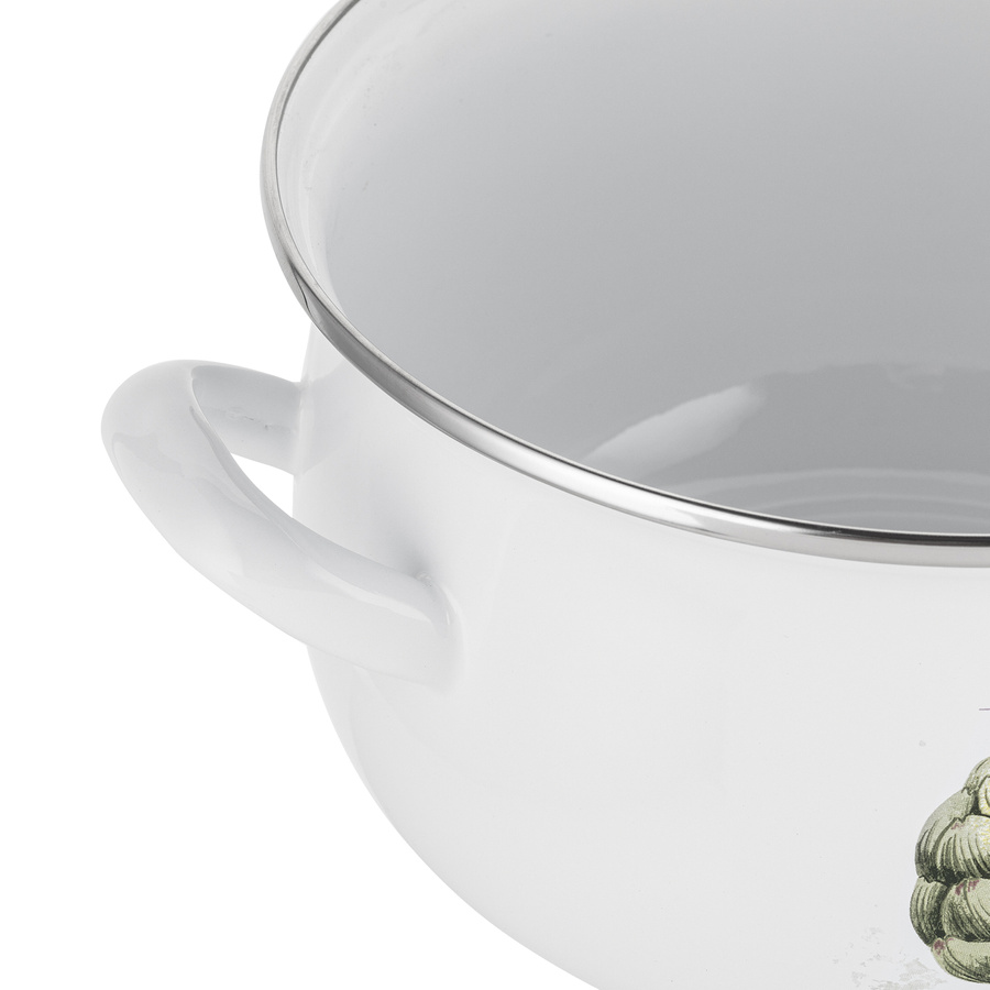 Garnek emaliowany Emalia Polska Pleszew Arti 22 cm 4,7 l