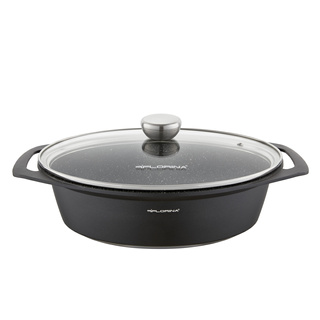 Brytfanna aluminiowa Florina Chef owalna 33,5 x 25 x 9,7 cm 3,8 l