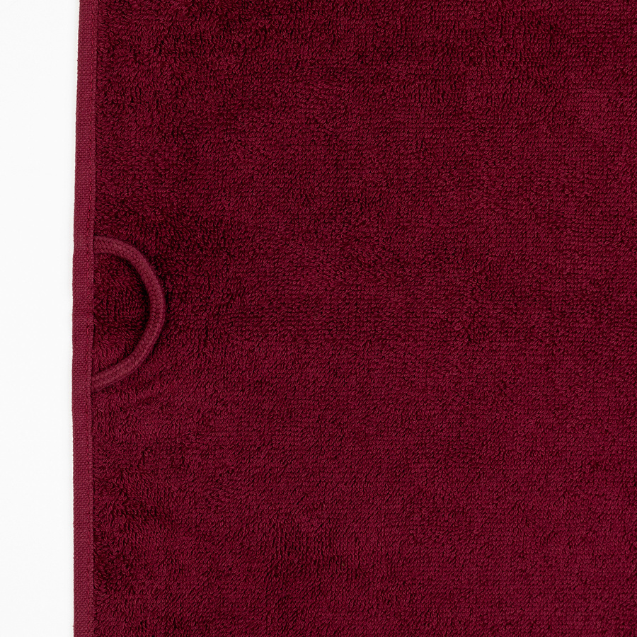Ręcznik bawełniany Miss Lucy Michael Basic 70x140 cm bordowy