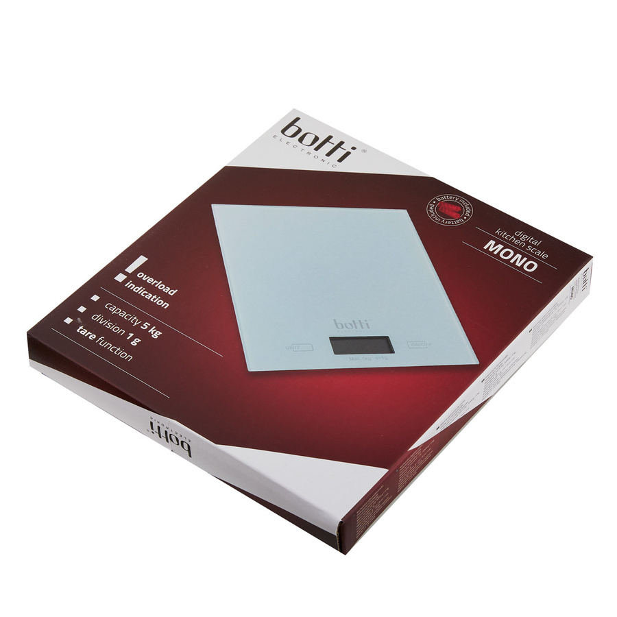 Elektroniczna waga kuchenna Botti Electronic Mono biała