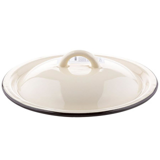 Pokrywka emaliowana Emalia Polska Pleszew 14 cm