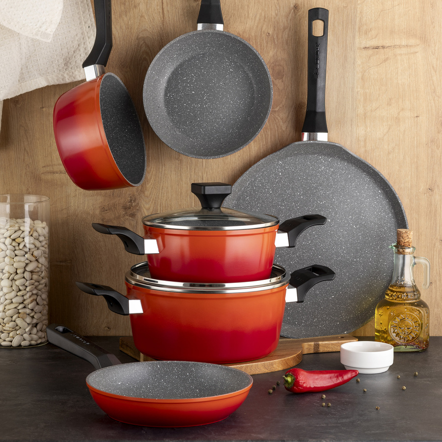 Garnek aluminiowy Florina Chili by Mateusz Gessler 18 cm 1,8 l