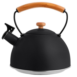 Czajnik nierdzewny Florina Natura Line czarny 2,3 l