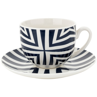 Porcelanowa filiżanka ze spodkiem Florina Royal 240 ml 