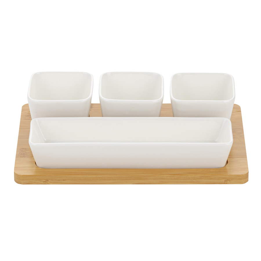 Zestaw do dipów Florina Adria prostokątny 4 elementy