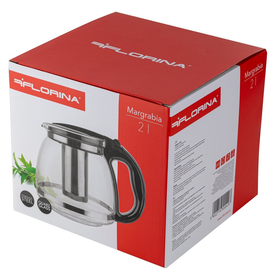 Dzbanek z zaparzaczem Florina Margrabia 2l