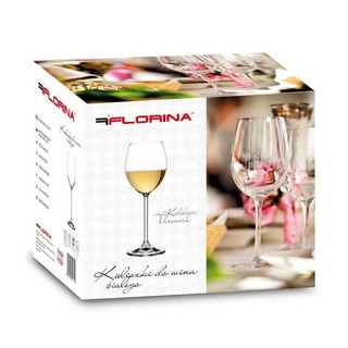 Kieliszki do białego wina Florina Veronica 250 ml 6 sztuk