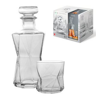 Zestaw do whisky Bormioli Rocco Cassiopea 7-elementowy