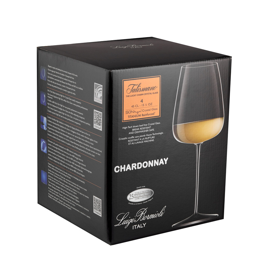 Komplet kieliszków do wina białego Luigi Bormioli Talismano 450 ml 4 sztuki