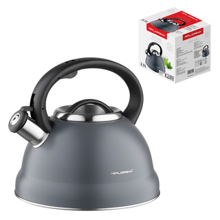 Czajnik nierdzewny Florina Jacob 2,5 l szary