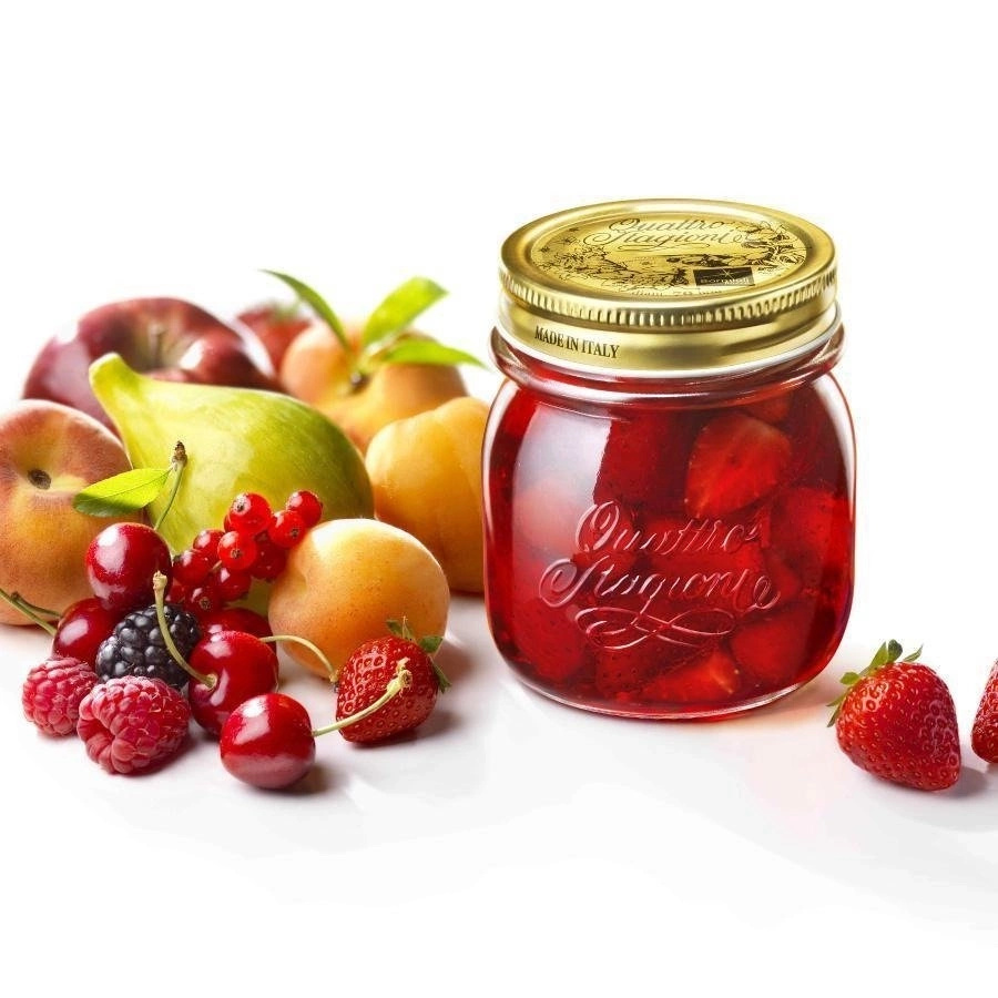 Zestaw słoików Bormioli Rocco Quattro Stagioni 250 ml; 1 l